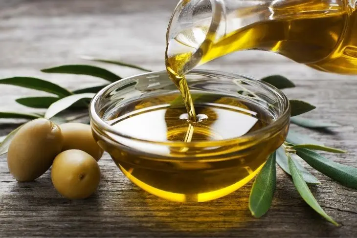 Mascarilla de aceite de oliva