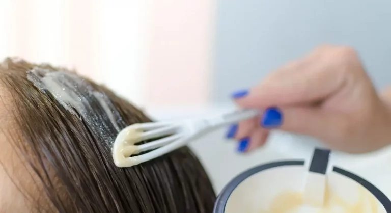 Mascarilla 2 en 1 para cabello y rostro hecha con leche