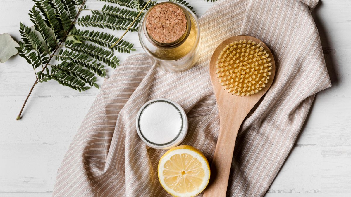 Limpieza ecológica con ingredientes naturales al alcance de tu mano