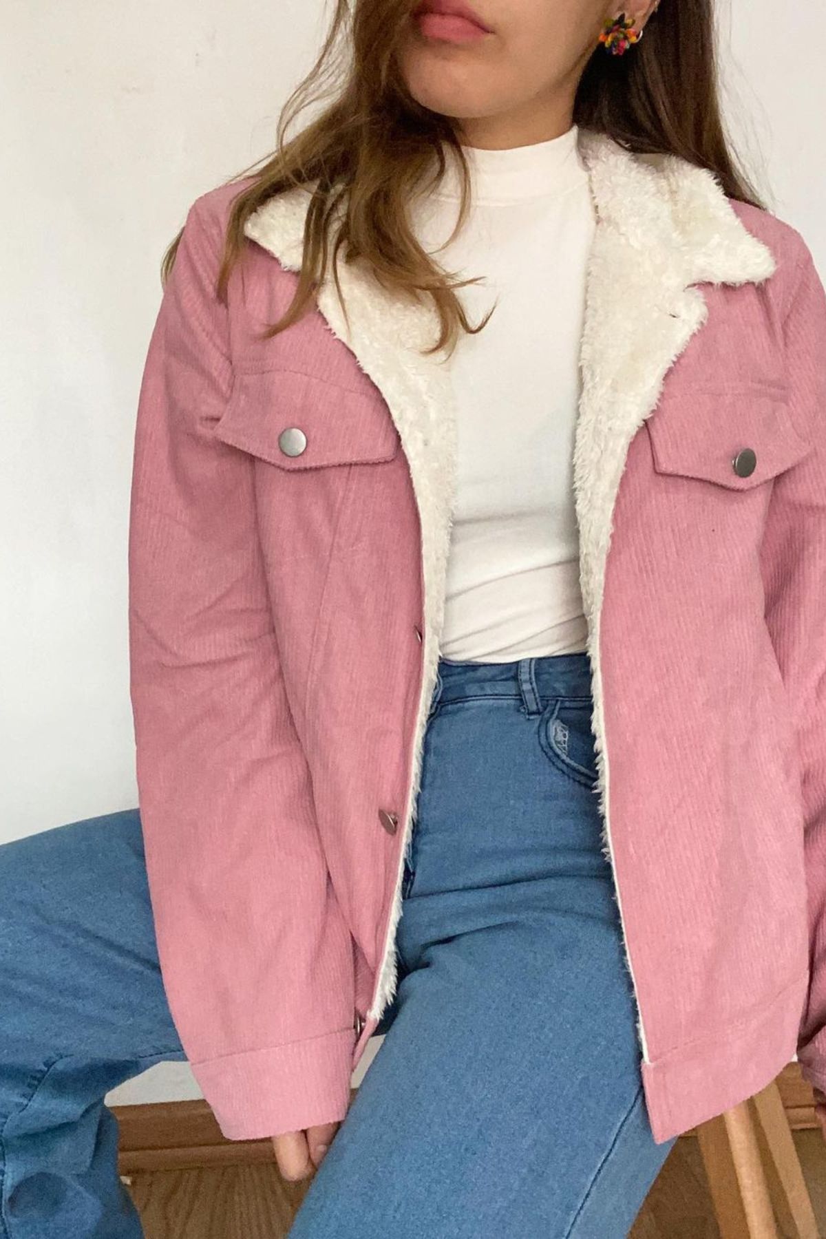 barbie outfit jean y chaqueta rosa (1)