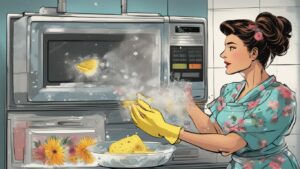 consejos para limpiar un microondas