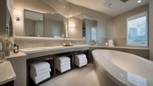 cuarto de baño limpio