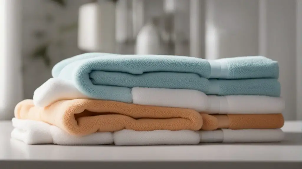 toallas suaves y esponjosas