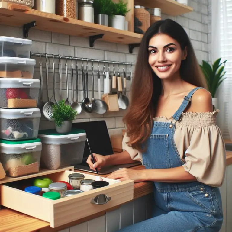 optimizar el almacenamiento en tu cocina pequeña