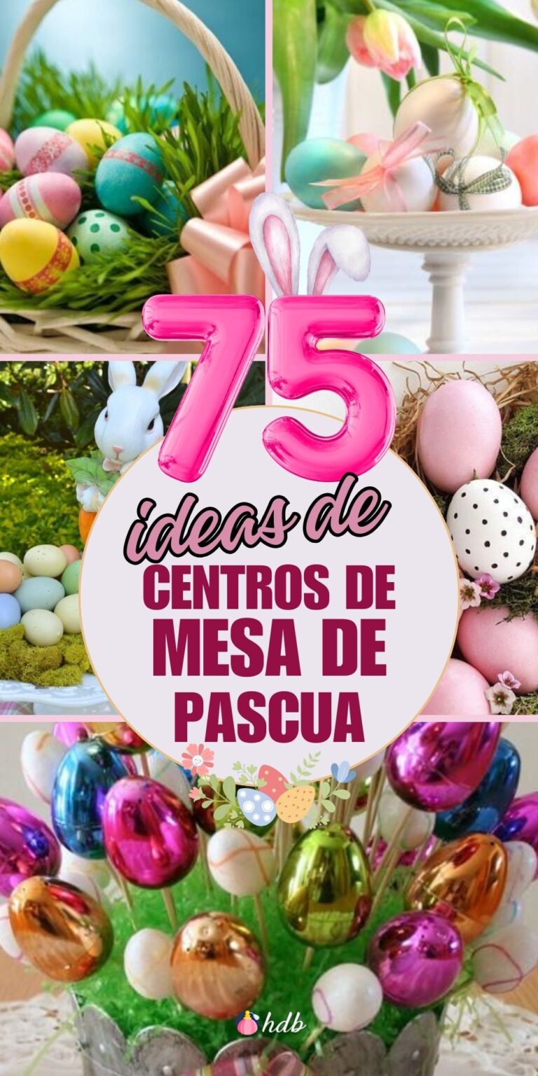 centros de mesa de pascua