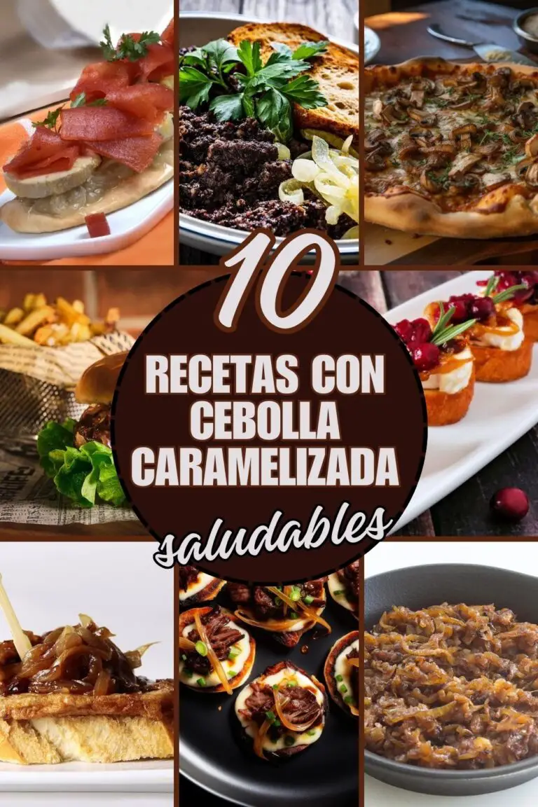 recetas con cebolla caramelizada