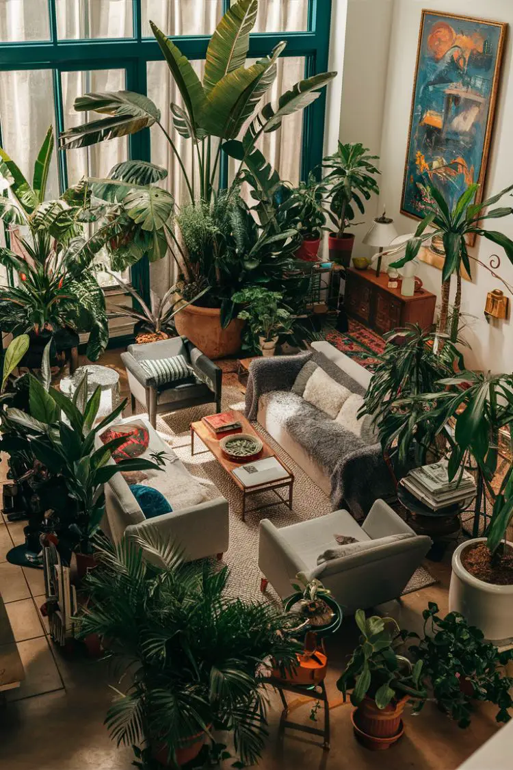 decoracion de casa con plantas