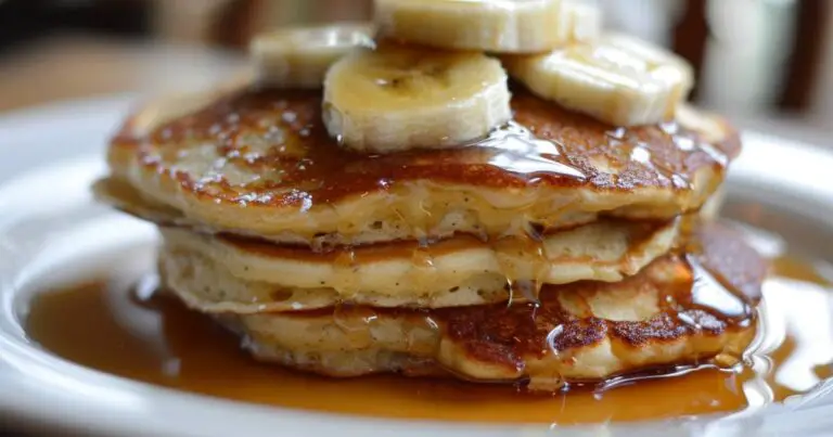 Pancakes de plátano veganos