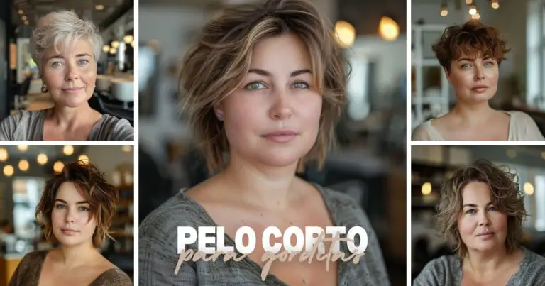 pelo corto para gorditas