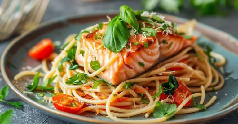 receta saludable pasta de salmon