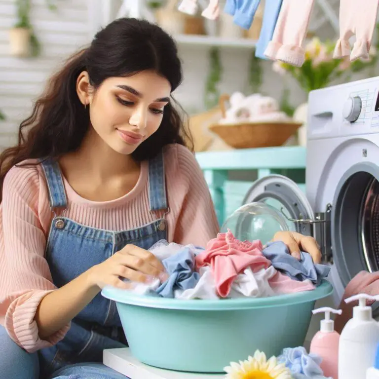 trucos para lavar la ropa de bebe