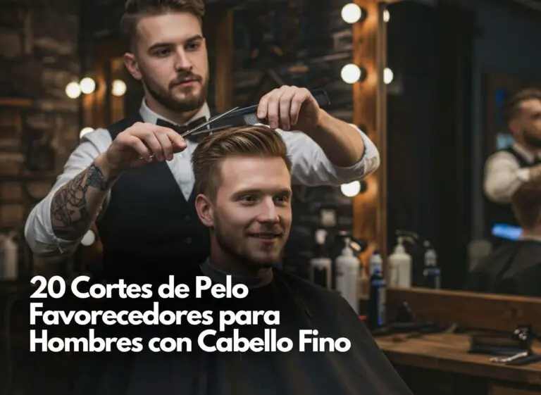 20 Cortes de Pelo Favorecedores para Hombres con Cabello Fino