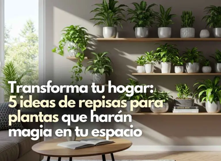 repisas para plantas