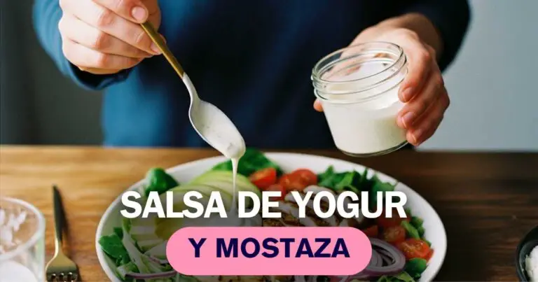 SALSA DE YOGUR Y MOSTAZA