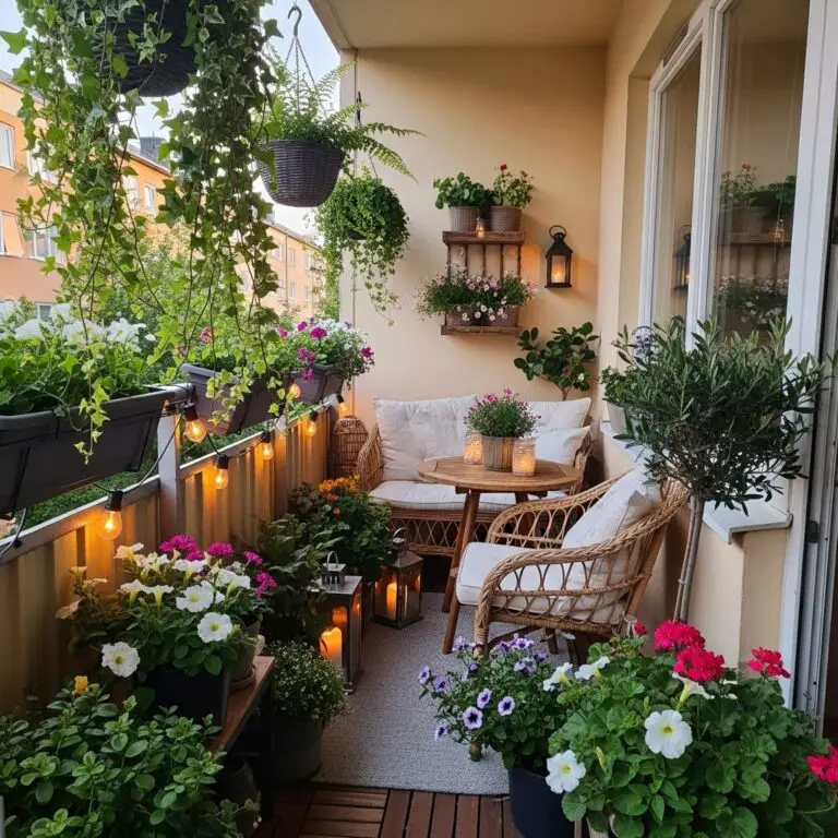 15 Ideas Geniales para Transformar tus Balcones Pequeños en un Oasis Urbano