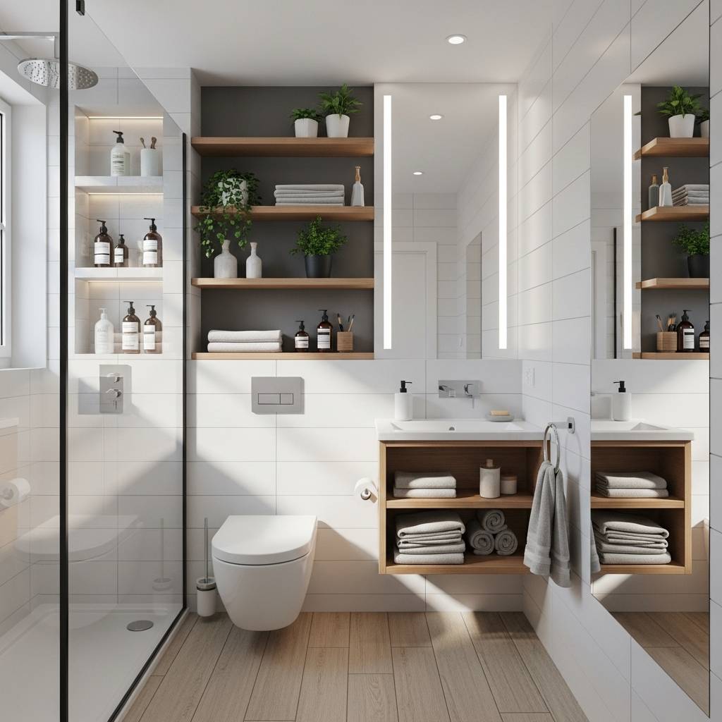 baños bonitos y pequenos