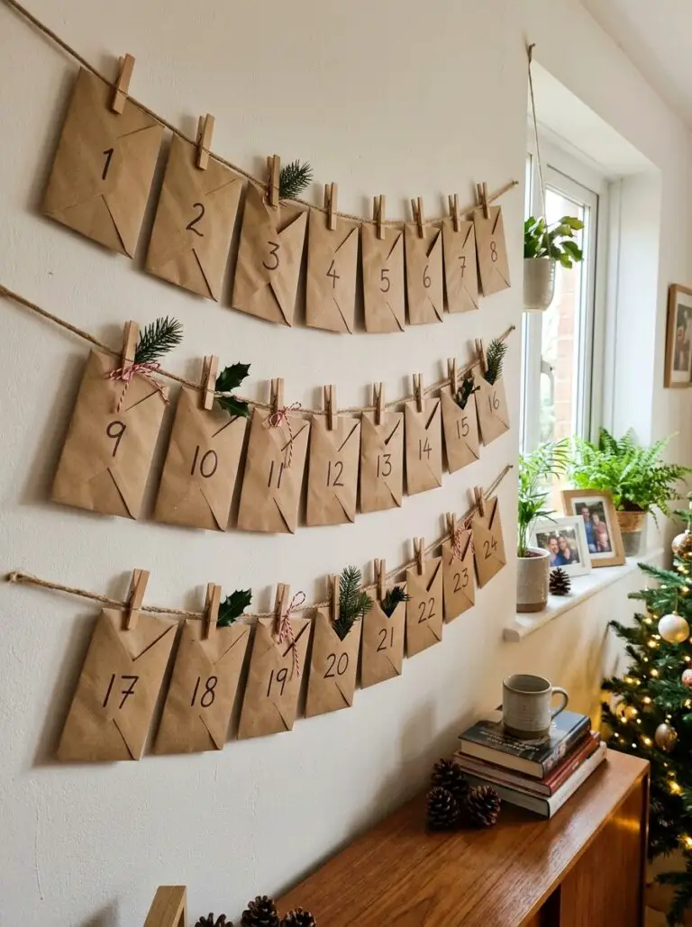 10 calendarios de adviento caseros fáciles y baratos para hacer en familia