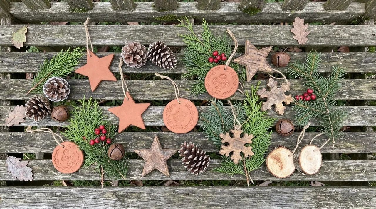 Adornos de exterior que resisten la lluvia - Decoración navideña para balcones y terrazas: 12 ideas con luces y plantas