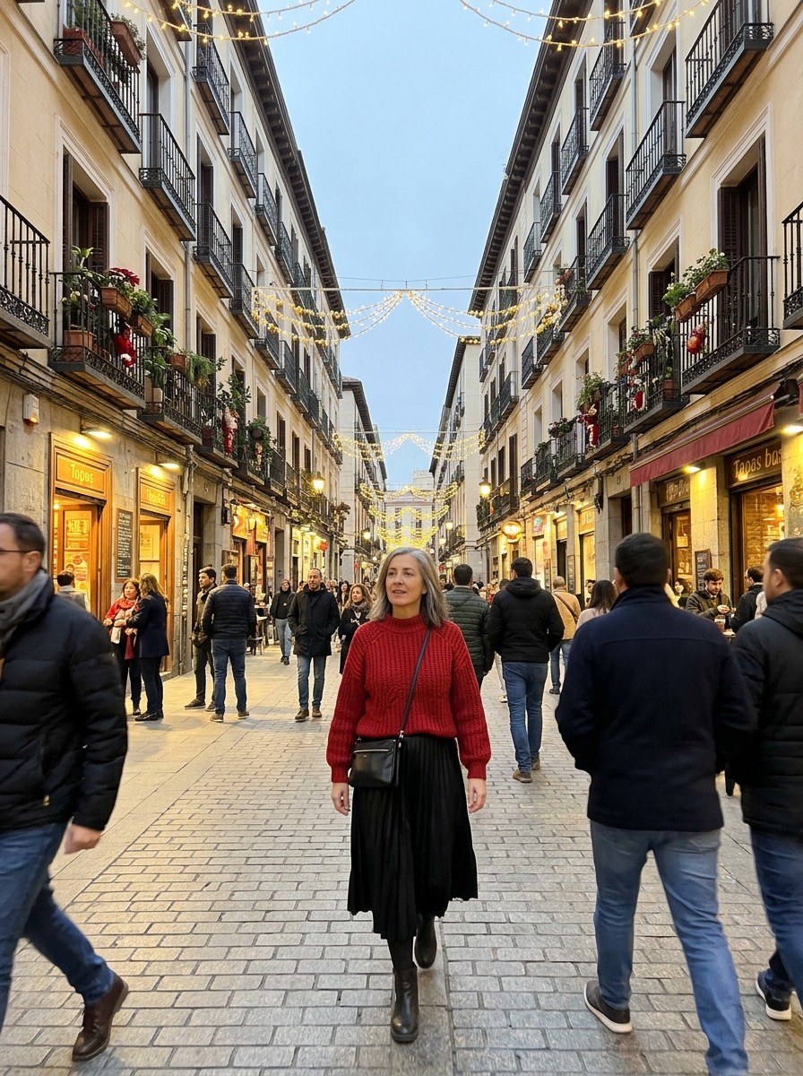 Outfit de Navidad para mujeres maduras 2