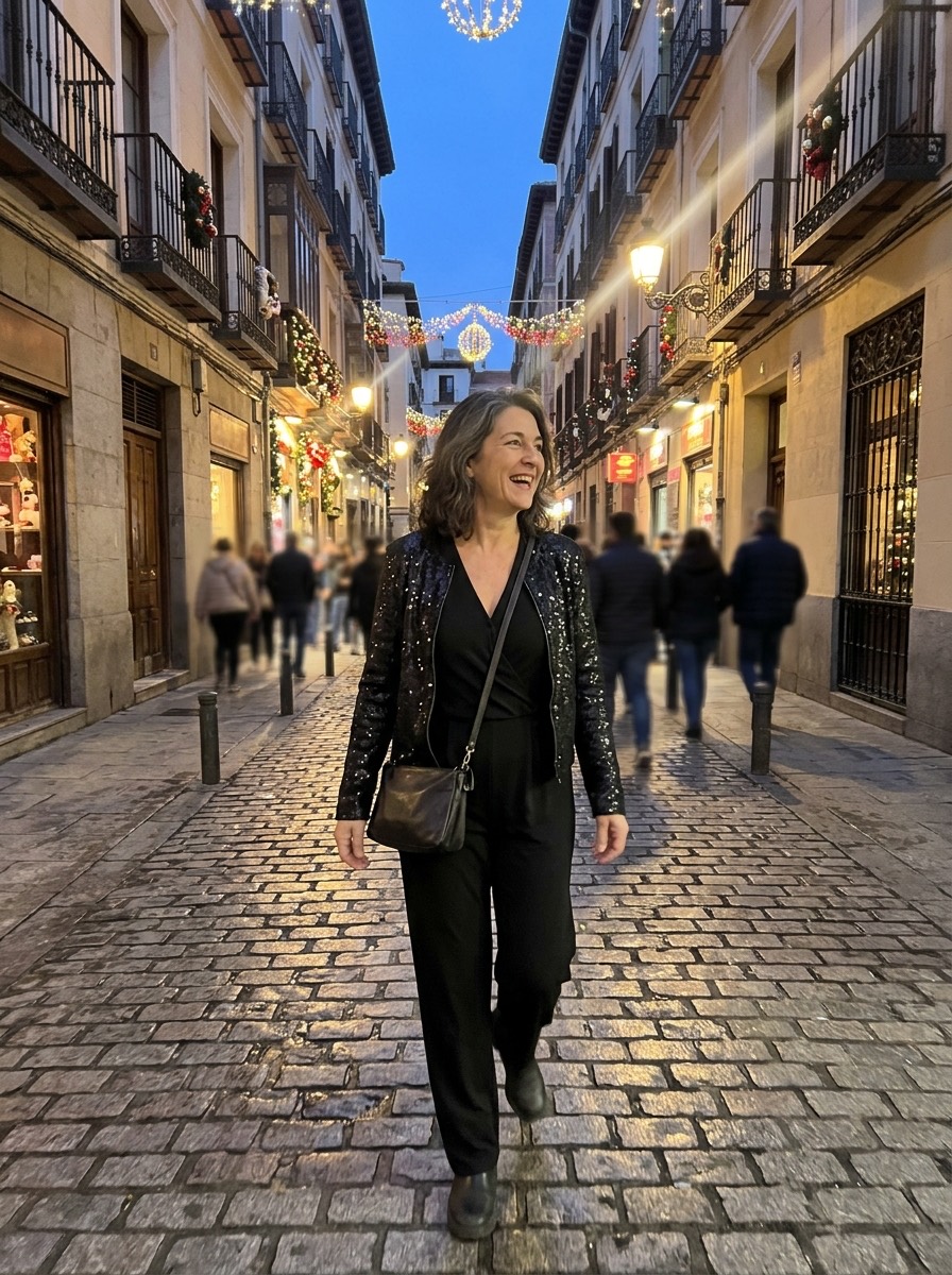 Outfit de Navidad para mujeres maduras 5
