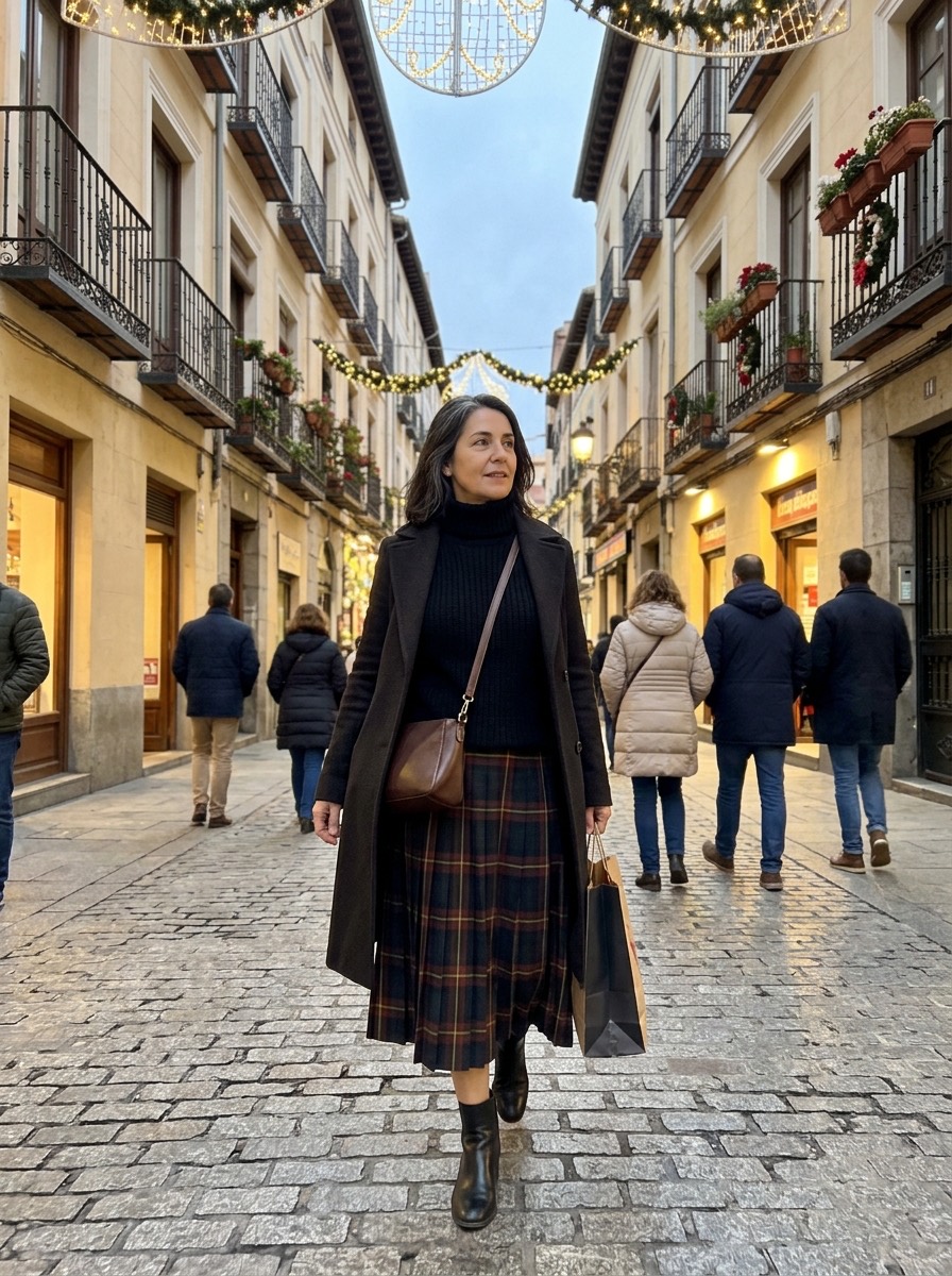 Outfit de Navidad para mujeres maduras 6