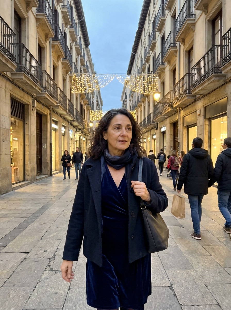 Outfit de Navidad para mujeres maduras 10