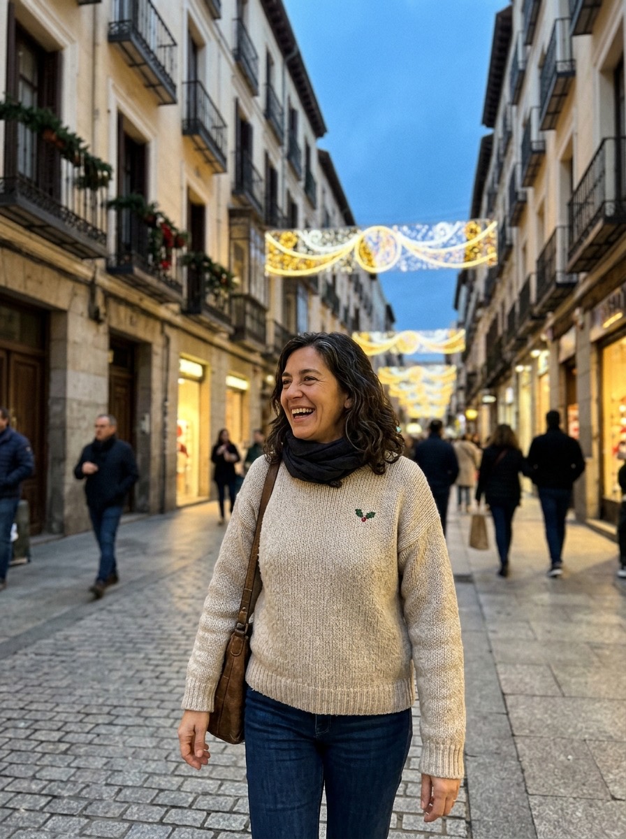 Outfit de Navidad para mujeres maduras 11