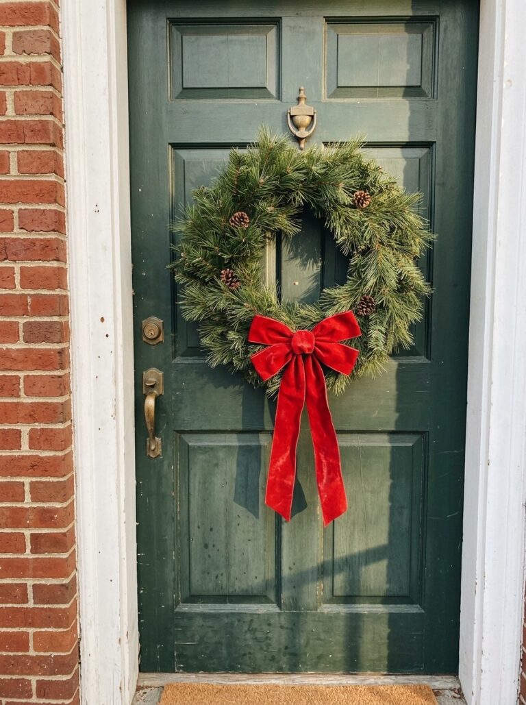 20 ideas de puertas navideñas que les encantarán a tus invitados
