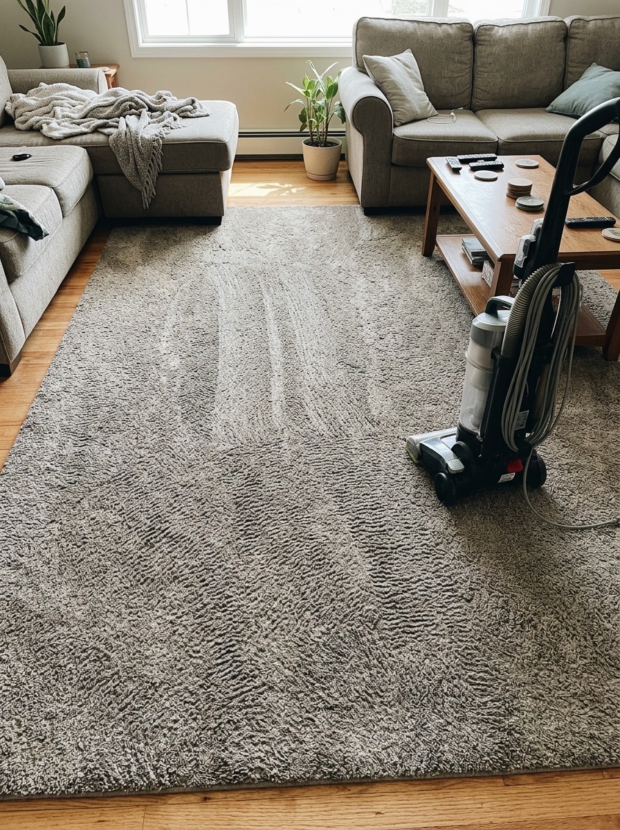 Truco de limpieza para la casa antes de Navidad: alfombras como nuevas